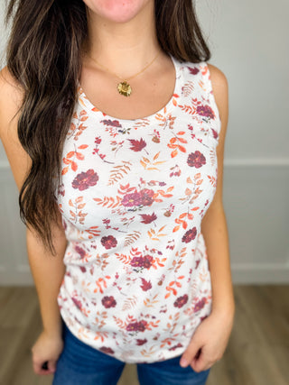 Sweetest Thing White Avery Mae Tank Top