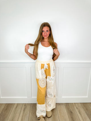 POL Needed Time High Rise Cotton Wide Leg Bottoms - 4 colors!