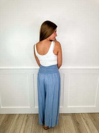 That's the Plan High Rise Rayon Avery Mae Palazzo Pants - 2 colors!