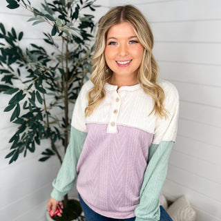 Think About it Long Sleeve Avery Mae Top - 3 colors!