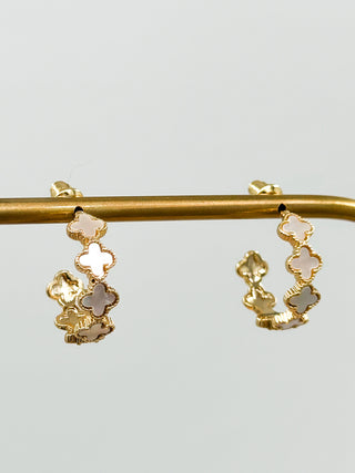 Sophisticated Reality Gold Hoop Earrings