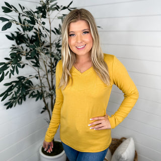 Not So Complicated Long Sleeve Avery Mae Top - 5 colors!