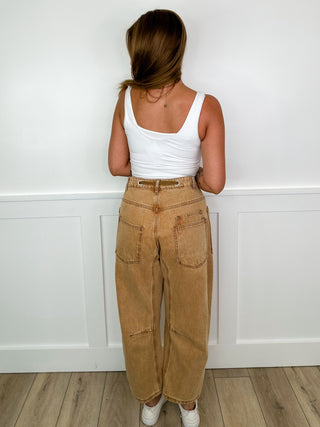 Tonight We Party High Rise Cotton Blend Avery Mae Barrel Jeans - 3 colors!