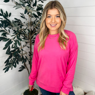 The Only One Fleece Long Sleeve Avery Mae Top - 3 colors!