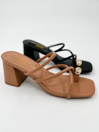 Dance the Night Away Faux Leather Heels - 2 colors!