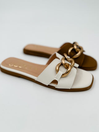Walking Classy Faux Leather Sandals - Multiple Colors