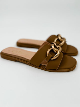 Walking Classy Faux Leather Sandals - Multiple Colors