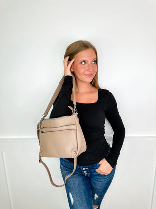 Finding the Path Faux Leather Crossbody Bag - 7 colors!