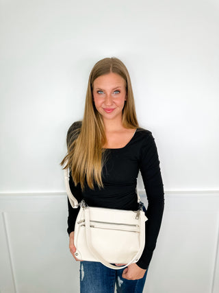 Finding the Path Faux Leather Crossbody Bag - 7 colors!