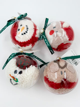 Cozy Christmas Sock Ornament - 4 options!