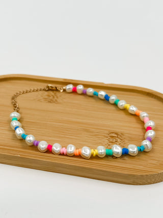 Sweet Summer Nights Pearl Anklet