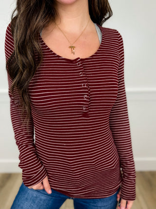 On the Clock Long Sleeve Avery Mae Top - 5 colors!