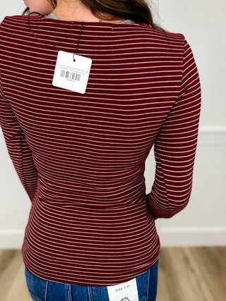 On the Clock Long Sleeve Avery Mae Top - 5 colors!