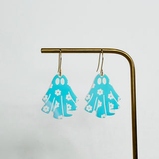 My Spirit is Retro Acrylic Drop Earrings