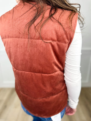 Unlocking Potential Soft Corduroy Avery Mae Puffer Vest - 2 colors!