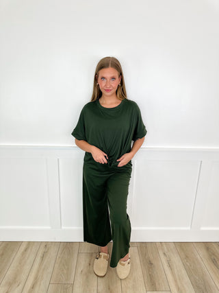 Days to Come High Rise Wide Leg Avery Mae Cropped Bottoms - 5 colors!