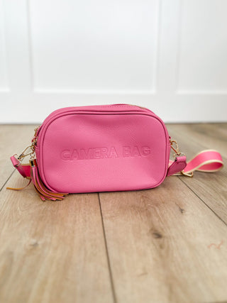 The Camera Bag Faux Leather Crossbody Bag - 10 colors!