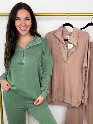 Give Yourself Grace Cotton Blend Long Sleeve Avery Mae Pullover Sweatshirt - 2 colors!