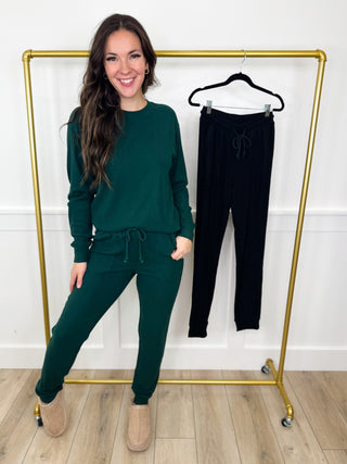 Fueling Up High Rise Rayon Blend Avery Mae Joggers - 3 colors!