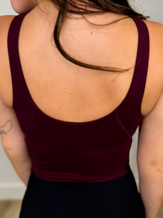 Basic Seeing is Believing Avery Mae Padded Cropped Tank Top - 4 colors!