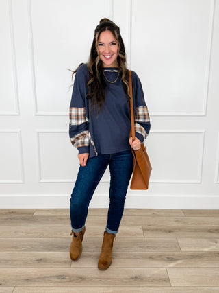 Ready For an Upgrade Knit Long Sleeve Avery Mae Top - Multiple Colors