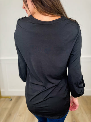 Dear Scarlett Dream Bigger 3/4 Sleeve Top - 5 colors!