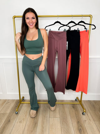 Mono B All Along Mid Rise Yoga Pants - 4 colors!