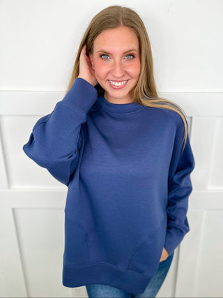 Zenana Basic A Sure Thing Long Sleeve Weekender Top - 12 colors!