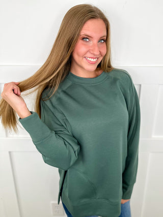 Zenana Basic A Sure Thing Long Sleeve Weekender Top - 12 colors!