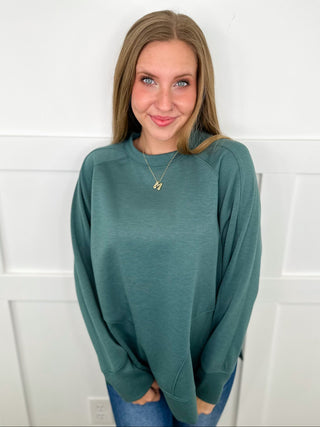 Zenana Basic A Sure Thing Long Sleeve Weekender Top - 12 colors!