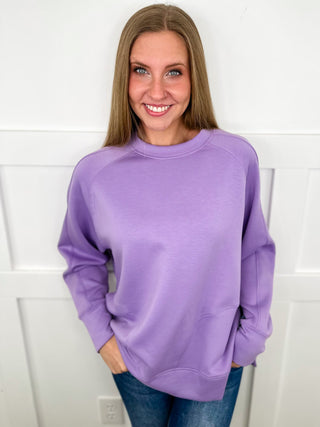 Zenana Basic A Sure Thing Long Sleeve Weekender Top - 12 colors!