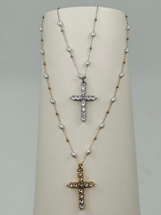 Faithful Pearls Necklace - 2 colors!