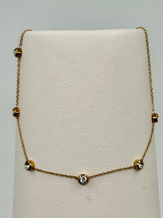 Make an Impact Gold Necklace