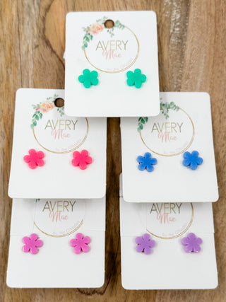 DOORBUSTER!! Pretty Sweet Stud Earrings - 5 colors!