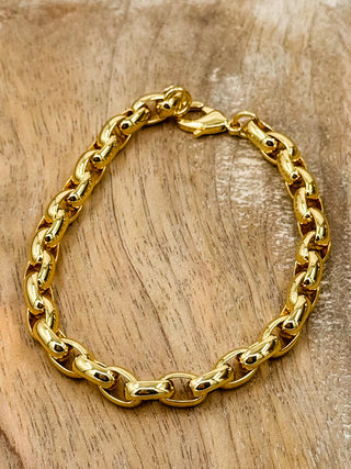 Connected Events Gold Bracelet