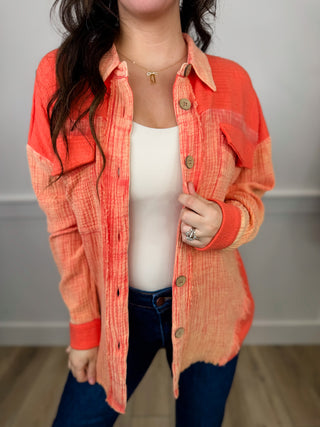 Special Days Cotton Long Sleeve Avery Mae Button Up Top - 4 colors!
