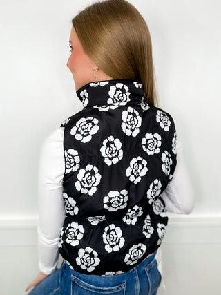 Double the Fun Ribbed Reversible Avery Mae Puffer Vest - 2 colors!