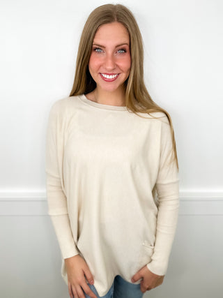 Figure it Out Knit Long Sleeve Avery Mae Sweater Top - 5 colors!
