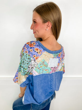 To the End of Time Cotton Short Sleeve Avery Mae Top - 2 colors!