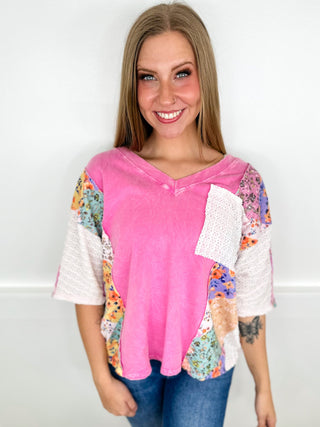 To the End of Time Cotton Short Sleeve Avery Mae Top - 2 colors!