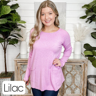 Happy Together Zenana Soft Knit Long Sleeve Top - 10 colors!