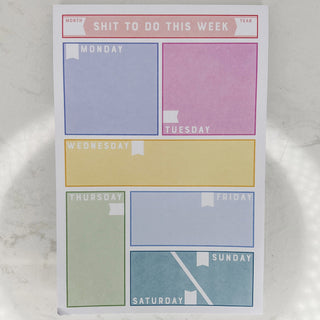 Stuff To Do This Week Notepad