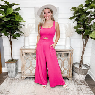 Make an Impact Padded Avery Mae Jumpsuit - 2 colors!