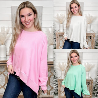 Admiring You Easel Cotton Top - 3 colors!