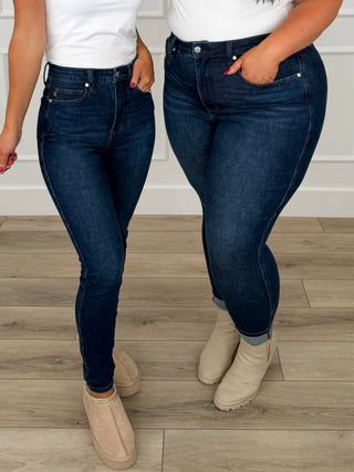 Judy Blue Kyla Tummy Control Skinny Jeans (Non Distressed)