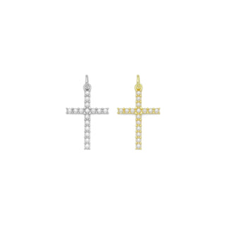 PRE-ORDER LPJ2 Simple Pearl Cross Charm