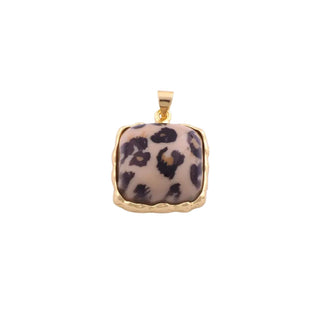 PRE-ORDER LPJ Square Leopard Charm
