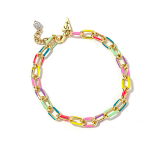 PRE-ORDER ERI Linked In Color Bright Anklet