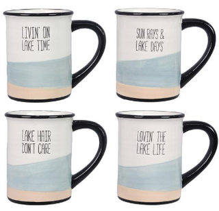 Lake Life 12oz Ceramic Mug - 4 options!