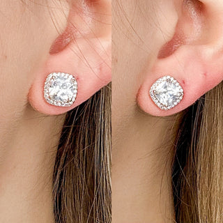 Rhinestone Cutie Stud Earrings - 2 colors!